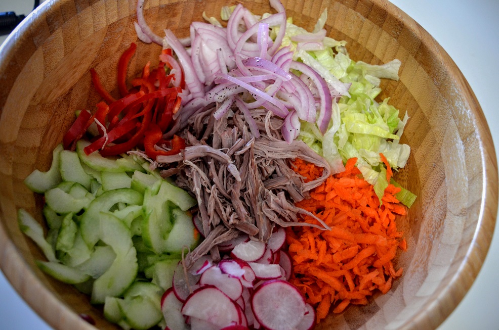 Salpicón de Res Ingredientes