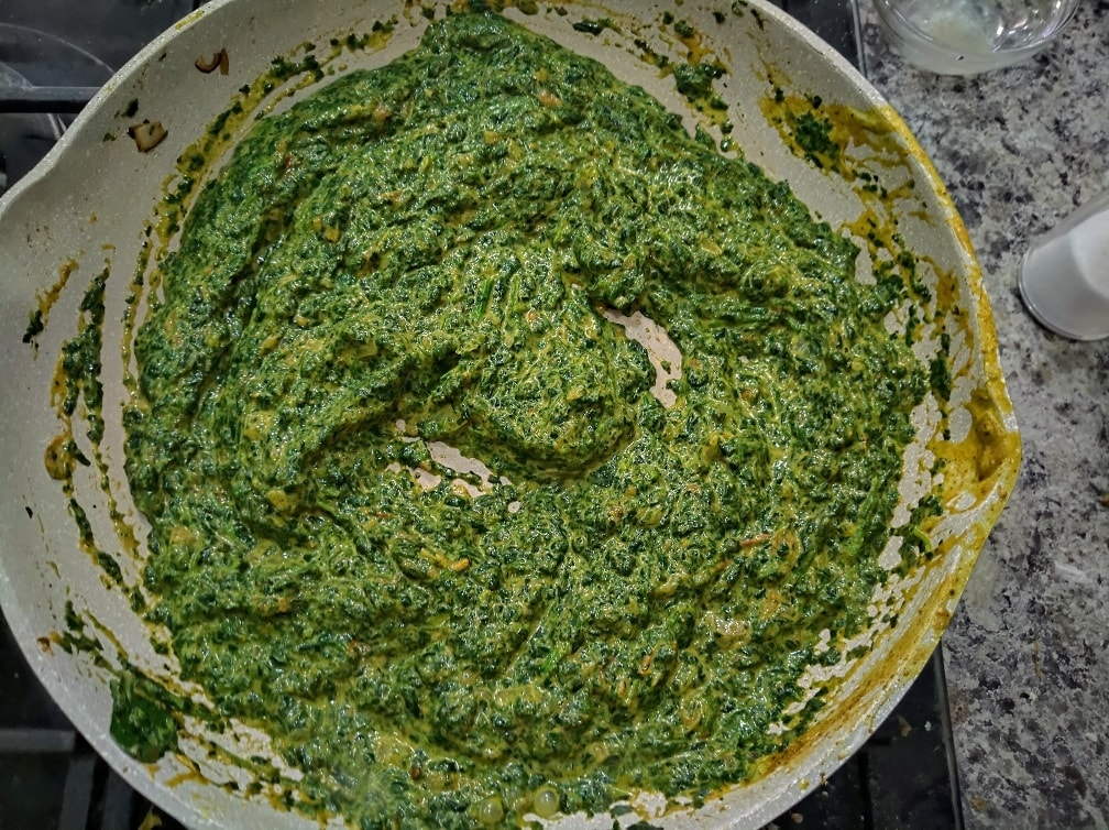 Espinacas estilo la India – Indian Saag